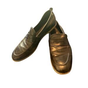 GUC Stacy Adams Men's Black Leather Loafers Slip On Size 11M